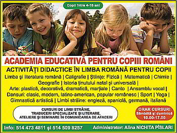 academia romana program scolar 2013